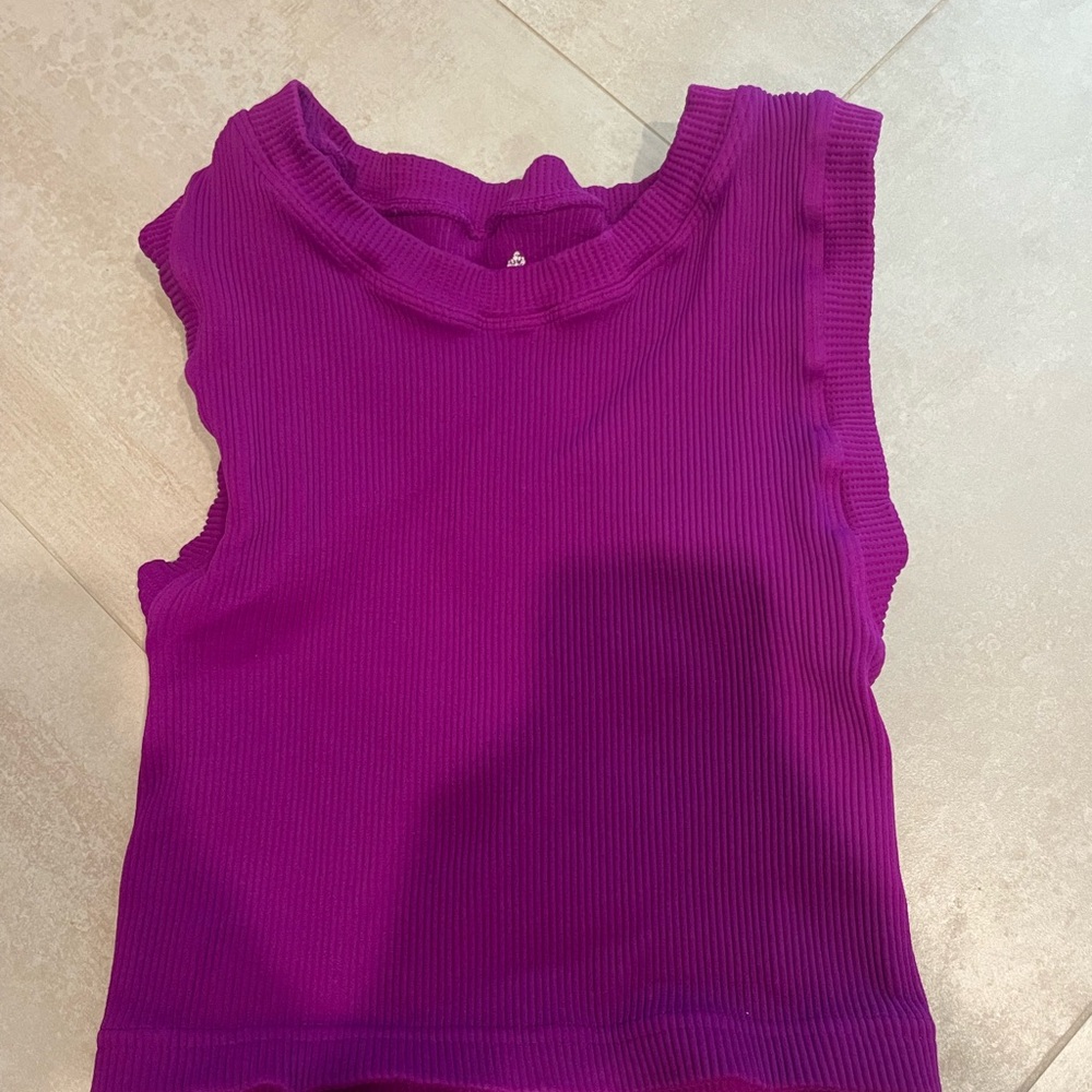 FP Movement Purple Tank Top Sleeveless Classic Design